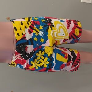 Adidas Graphic Biker shorts SZ XL